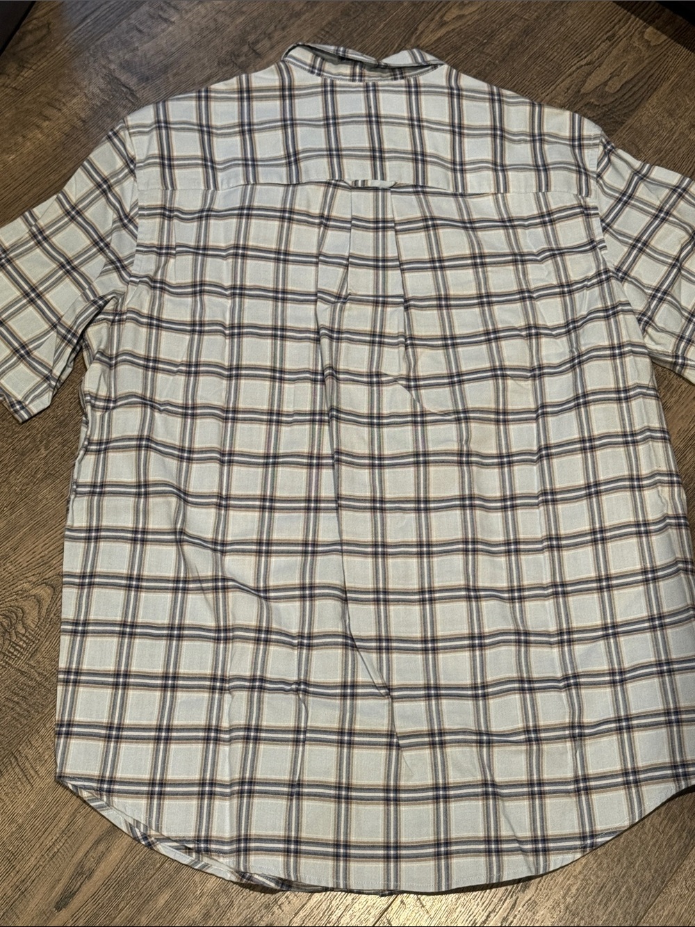 Preswick & Moore Plaid Cotton Blend Large Button Down Shirt - Picture 5 of 5